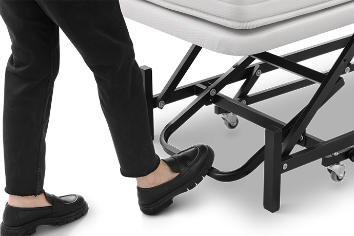 Sistema de elevación con pedal