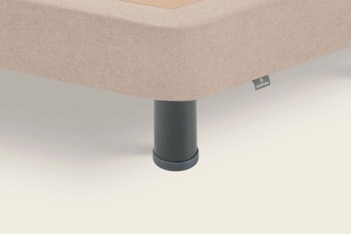 6 cylindrical metal legs