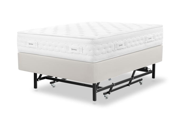 Motor with magnet - Upholstered bed base