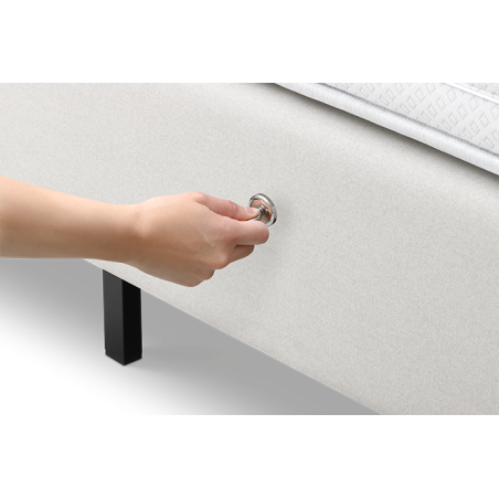 Motor with magnet - Upholstered bed base